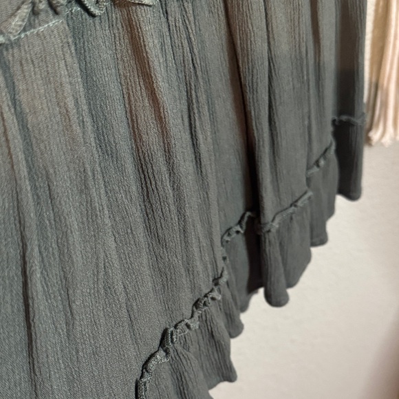 ILLA ILLA Forest Green Crochet Mini Dress - Picture 5 of 5